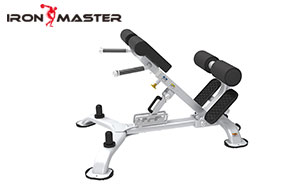 Gym Exercise Commercial Equipment 45° Hyper Back Extension--Angle Adjustable