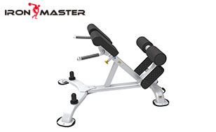 Gym Exercise Commercial Equipment 45° Hyper Back Extension--Angle Adjustable