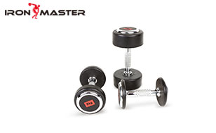 Accessory Exercise Home Deluxe Rubber Dumbbell