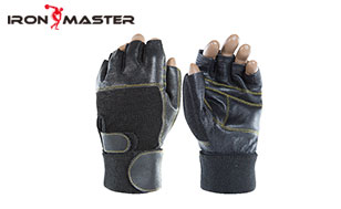 Cvičení na příslušenství Domácí ventilované kožené posilovací rukavice s posilováním na zápěstí s plnou ochranou dlaně